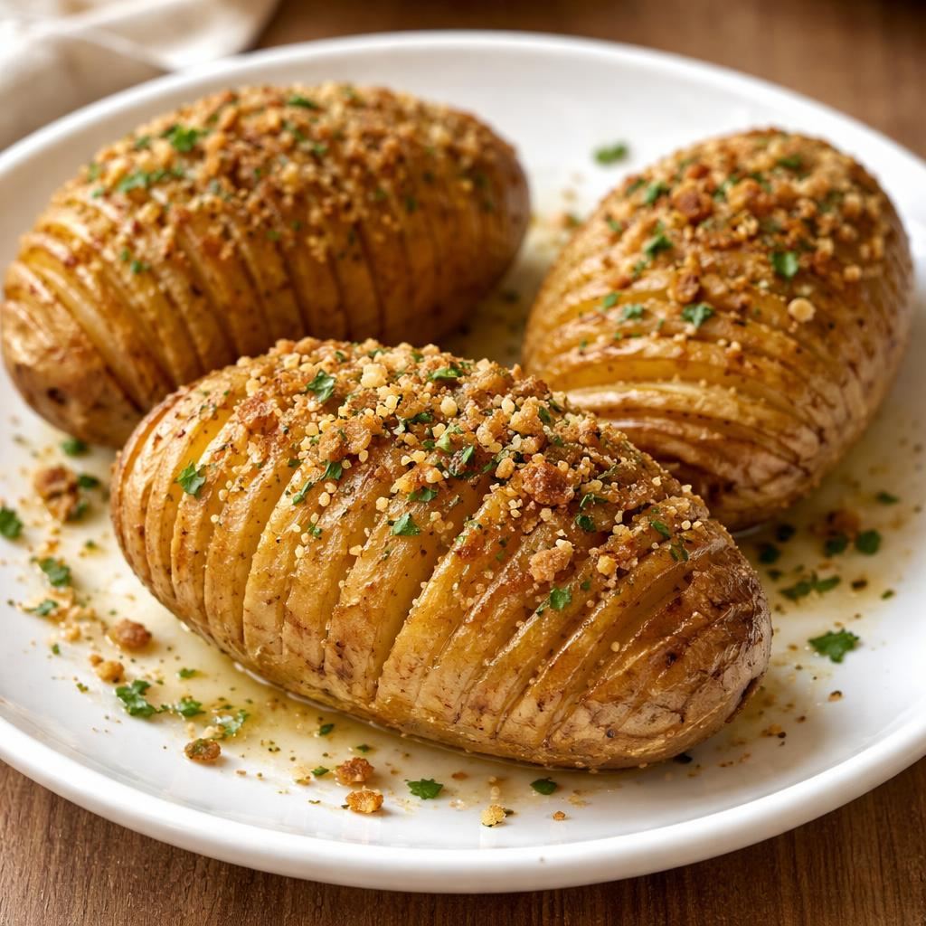 Hasselback Potatoes