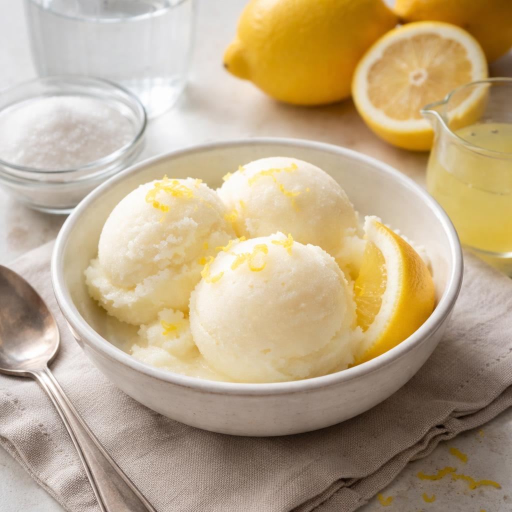 Lemon Sorbet