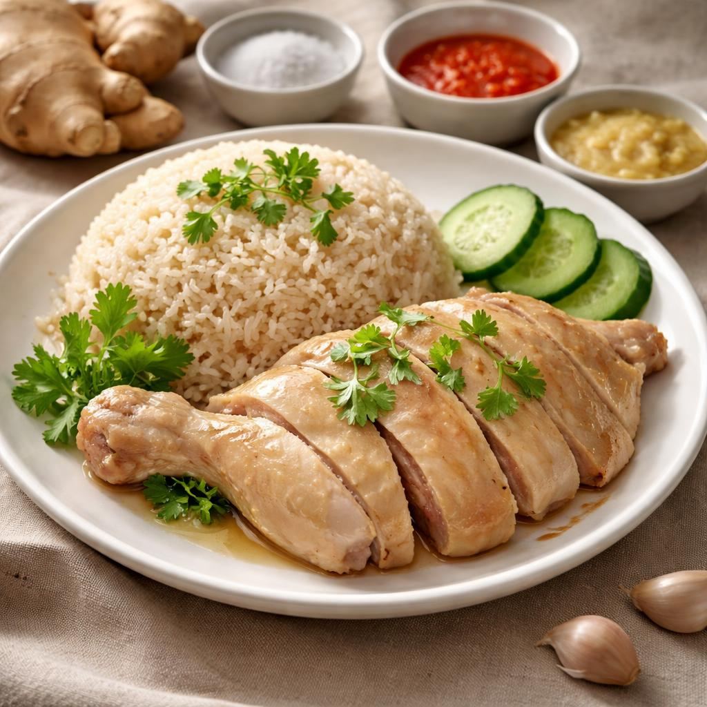 Hainanese Chicken Rice