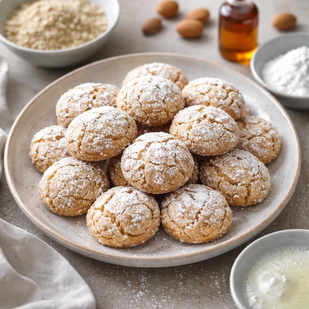 Bitter Almond Cookies