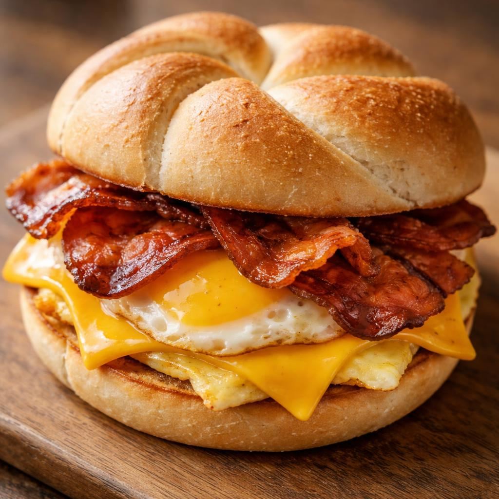 Bacon, Egg and Cheese Sandwich