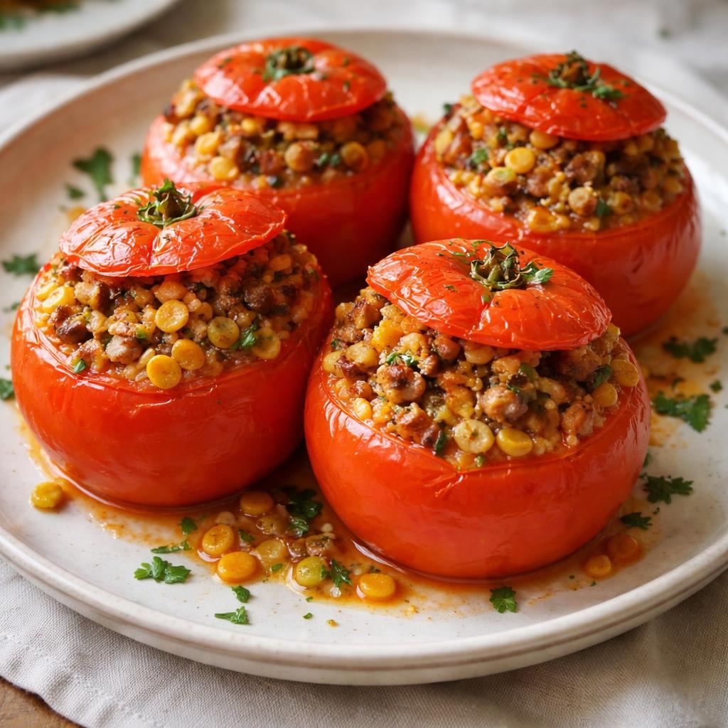 Persian Stuffed Tomatoes