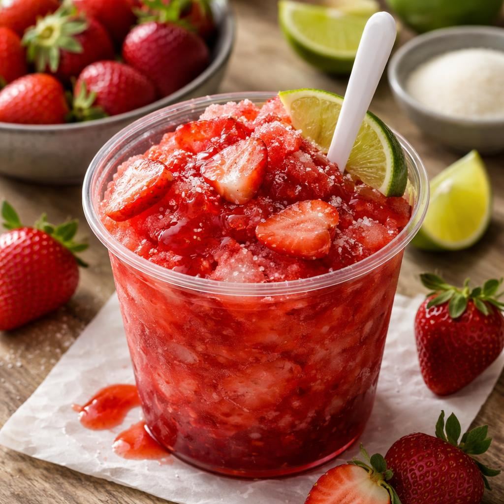 Raspado de Fresa