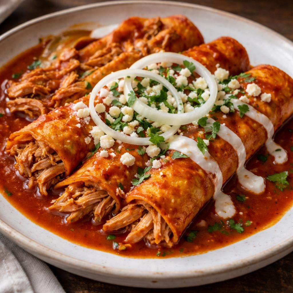 Enchiladas Rojas
